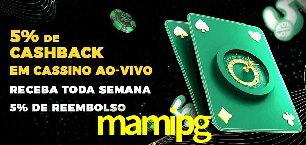 Promoções do cassino ao Vivo mamipg